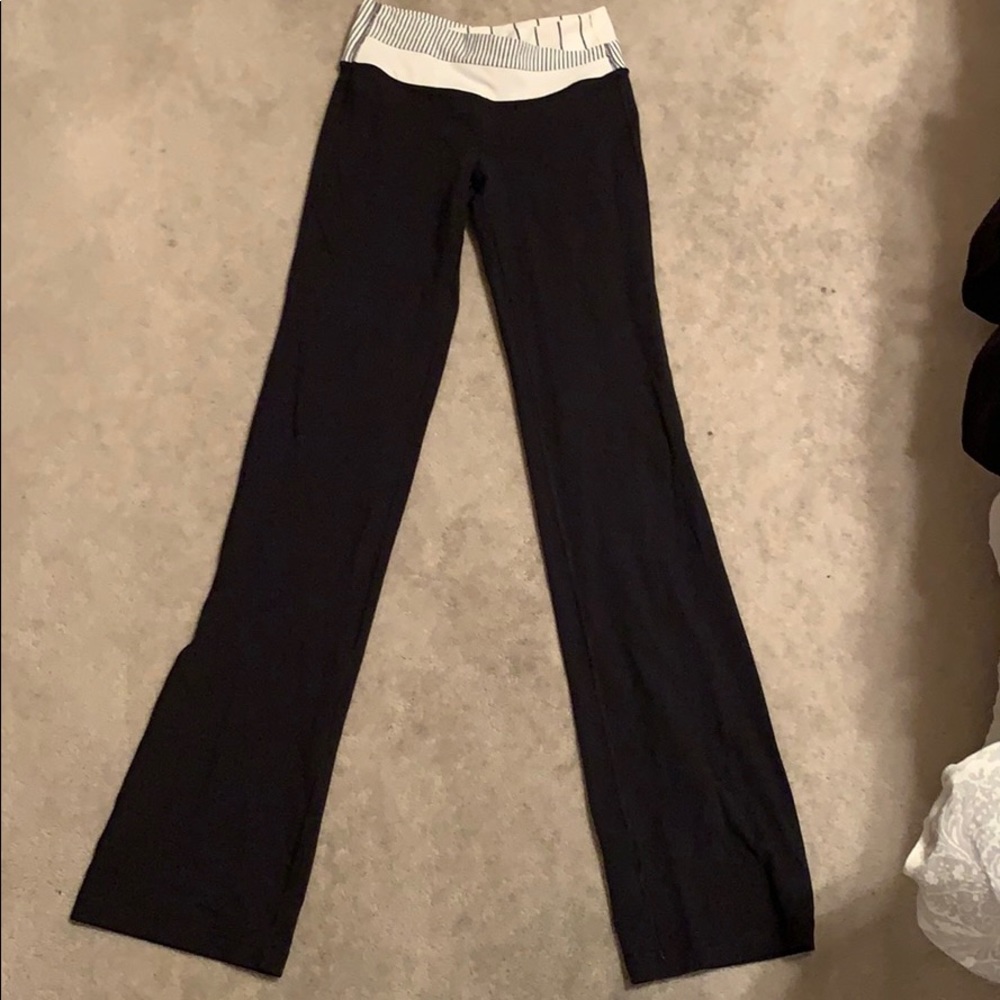 Lululemon groove flare pants